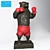 Contemporary Bear Sculpture by Cyan Design 3D model small image 2