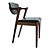 Elegant OTIS Side Chair: A Perfect Blend of Style and Comfort 3D model small image 2