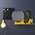 Piers Bonaldo Mirror: Elegant and Versatile 3D model small image 1