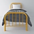 Industrial Yellow Hamilton Bed 3D model small image 2