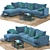 Coastal Comfort: Albert&Shtein Lancaster 3D model small image 1