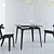 Elegant Cirrina Dining Chair 3D model small image 2