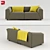 Modular Elegance: Thea Sofa 3D model small image 1