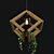 Multifunctional Wood Cube Light 3D model small image 2