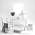 Elegant Baker Console & Arm Chair Set 3D model small image 2