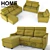 Bonn Sofa: Comfort and Elegance 3D model small image 1