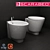 Scarabeo Ceramiche Wish: Elegant Ceramic Basins 3D model small image 1