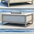 Luxury Teak Sofa: Restoration Hardware Aviara 3D model small image 2