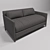 Elegant De Sousa Hughes Sofa 3D model small image 1