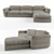 Comfort Plus Sofa 3D model small image 1