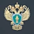 Russian Prosecutor's Coat of Arms 3D model small image 1