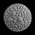 Moss Boulder Panel: D800mm, UV-Mapped, V-Ray Render 3D model small image 6