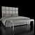 Fendi Diamante Bed & Dedalo Bench 3D model small image 2