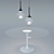 Tavolo Glass Ball Suspension Table 3D model small image 1