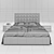 Eco-Leather Lido Maxi Bed 3D model small image 3