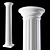 Doric Column 2014: Classic Design 3D model small image 1