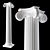 Ionic Column: Classic Elegance for Any Space 3D model small image 1
