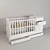 Dreamland Baby Crib 3D model small image 2
