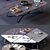 Modern Ditre Italia Coffee Table Set 3D model small image 2