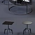 Ditre Italia Coffee Tables Set 3D model small image 2