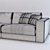 Ultimate Comfort Sofa 3D model small image 2