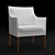 Italian Flexform Armchair 3D model small image 1