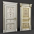 Deluxe Eledia Classical Door Suite 3D model small image 1