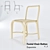 Elegant Fontal Chair by Expormim 3D model small image 1