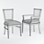 Elegant Minus Chair: Contemporary Design 3D model small image 2