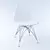 Elegant Stylus Dining Chair 3D model small image 2