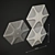 Geode Spoke Wall Pattern 3D model small image 2