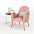 Elegant Comfort: Salvador Armchair & Duccio Coffee Table 3D model small image 1