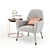 Elegant Comfort: Salvador Armchair & Duccio Coffee Table 3D model small image 2