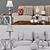 Sansimeon Stone Living Room Set by Ashley - Complete and Stylish 3D model small image 3