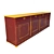 Italian Vintage Chest of Drawers (3050x970x580 mm) 3D model small image 2