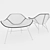 Sleek Office Lounge Chair: Pablo 3D model small image 2