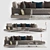 Sleek Frigerio Davis Sofa 3D model small image 1