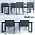 Poliform Tavoli: Sleek and Stylish Tables for Every Space 3D model small image 1