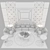 Elegant Infinity Symphony Coffee Table & Sofa Set 3D model small image 3