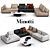 Modular Lawrence Sofa: Versatile Elegance 3D model small image 1