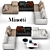 Modular Lawrence Sofa: Versatile Elegance 3D model small image 3