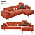 Modular Sofa Omega by KOINOR 3D model small image 1