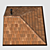 Authentic French Tile Roof 3D model small image 2