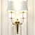 Elegant Wall Sconce & Stylish Console 3D model small image 3