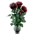 Delicate Rose Bouquet 3D model small image 2