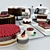 Delicious Delights: Cakes and Desserts 3D model small image 2