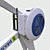 Ultimate Concept2 Rower 3D model small image 2