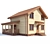 Modern Home Design Kit 3D model small image 1
