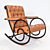 Classic Rocking Chair - 3D Model 3D model small image 1