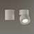 DP-042BW55 Bulkhead Light - Modern and Efficient 3D model small image 1